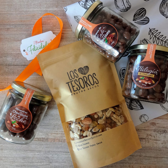 Box Pack Regalo | 3 frascos + 1 Doypack 500 gr