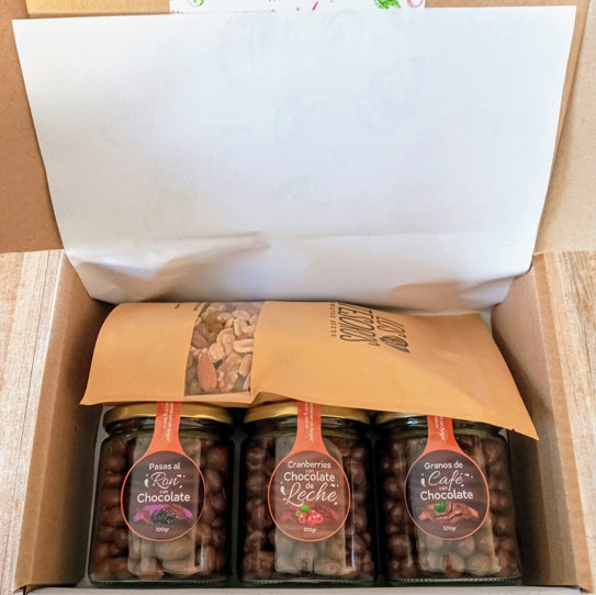 Box Pack Regalo | 3 frascos + 1 Doypack 500 gr