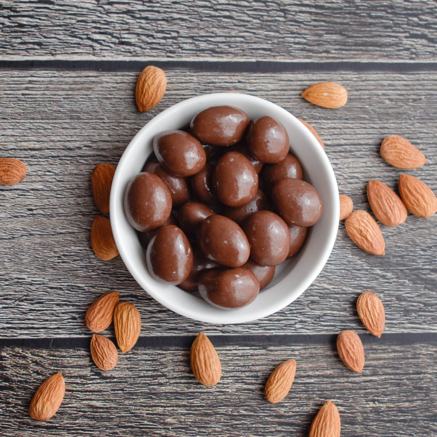 Almendras con Chocolate de Leche