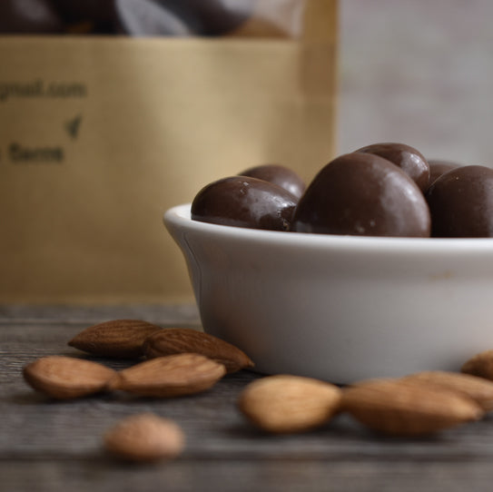 Almendras con Chocolate de Leche