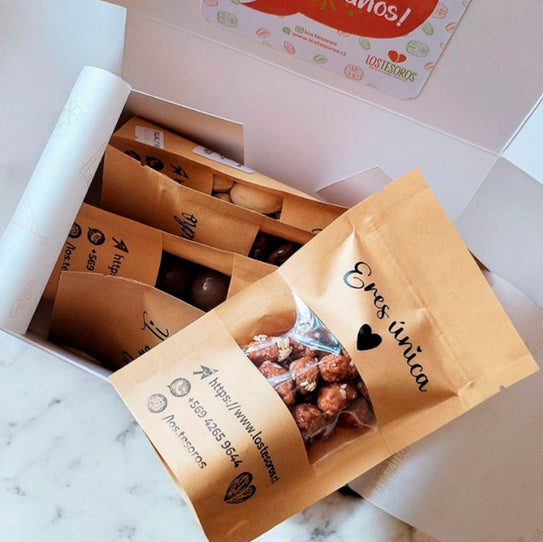Box 5 Doypacks Premium Personalizado