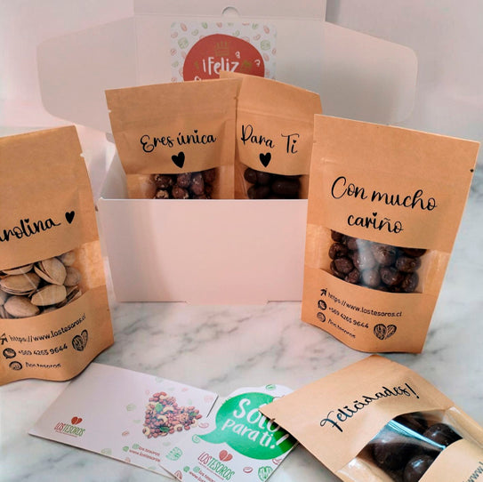 Box 5 Doypacks Premium Personalizado