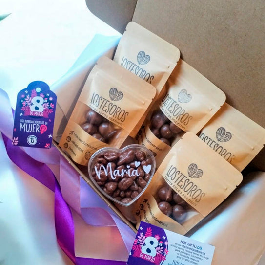 Box con Corazón de Acrílico
