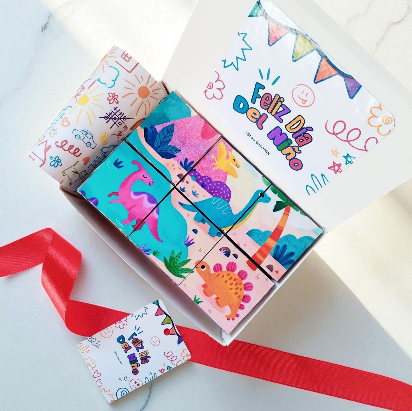 Cajita Puzzle Dulce Personalizada