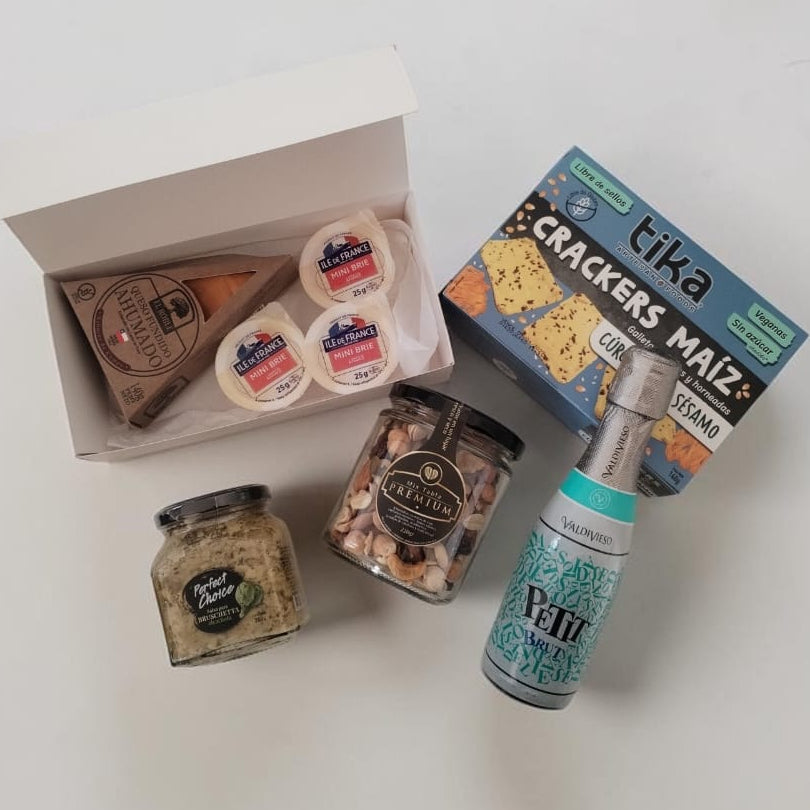🥂 Tesoro Gourmet | Pack Picoteo Premium + Espumante