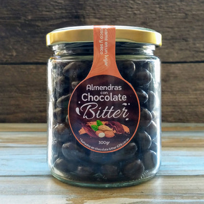 Frasco Almendras con Chocolate Bitter