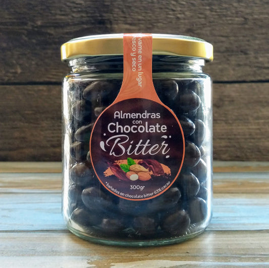 Frasco Almendras con Chocolate Bitter