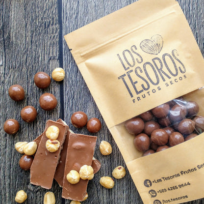 Avellanas con Chocolate de Leche