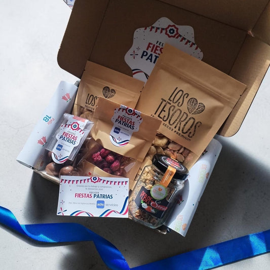 Box Gourmet Fiestas Patrias Mini | Pebre, Mix Premium y Chocolate