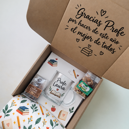 Box Profe – Regalo Personalizado Día del Profesor 📚✨
