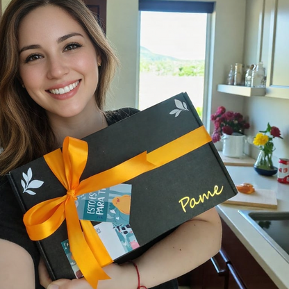 Caja Vegana con Libreta