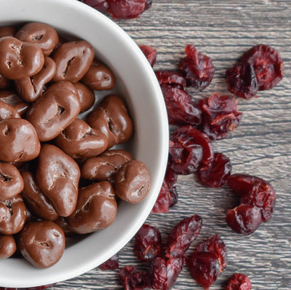 Cranberries con Chocolate de Leche