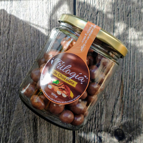 Frasco Trilogía Chocolate de Leche