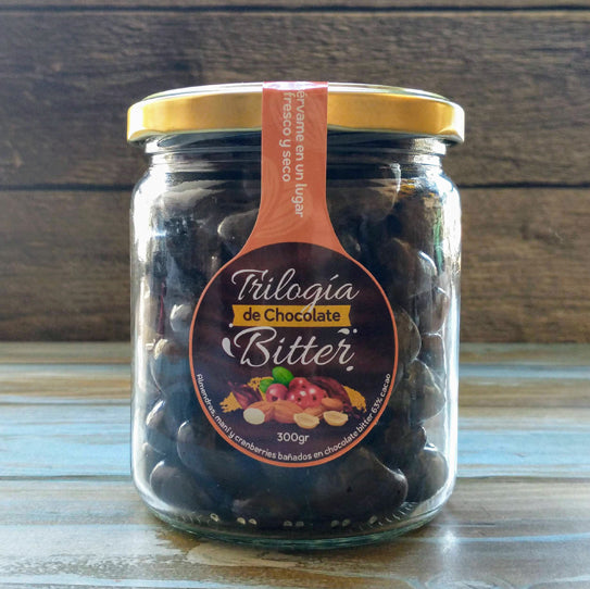 Frasco Trilogía de Chocolate Bitter