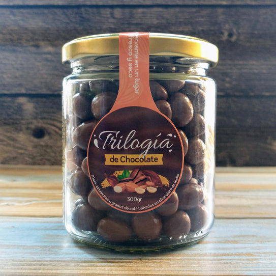 Frasco Trilogía Chocolate de Leche
