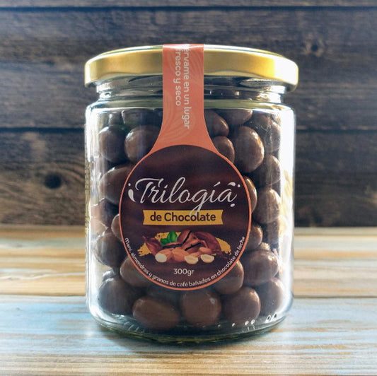 Frasco Trilogía Chocolate de Leche