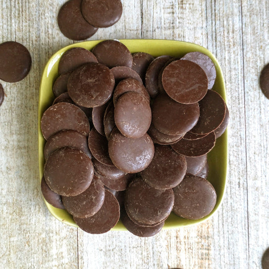 Gotas de Chocolate Sucedáneo Bitter para Fundir
