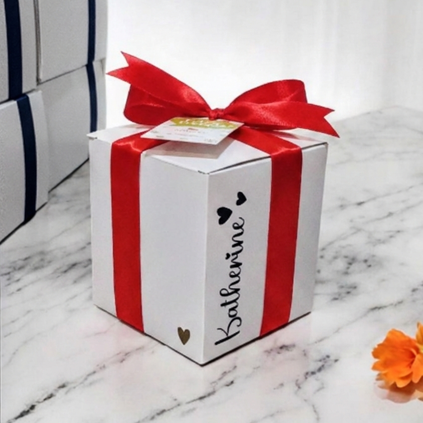 Frasco Personalizado San Valentín "Te Amo" o "Me Encantas" - 300gr Chocolate Premium