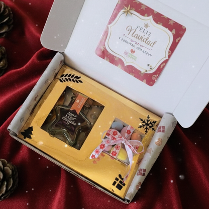 Estrella + Cubito Dulce Navideño | Regalo Premium