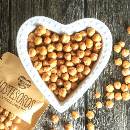 Garbanzos Fritos con Sal de Mar