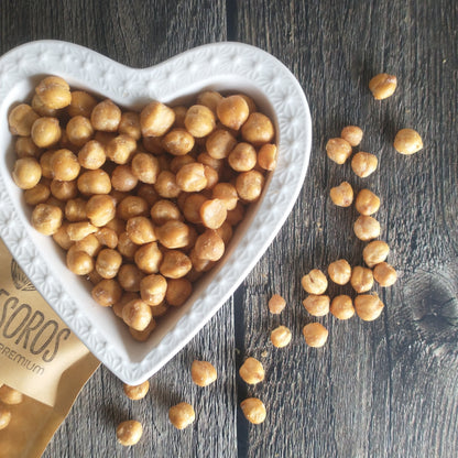 Garbanzos Fritos con Sal de Mar