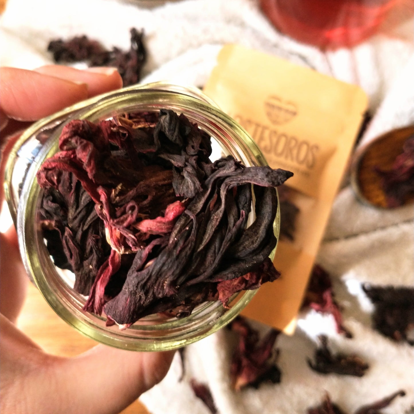 Té de Hibisco / Té de Jamaica – Infusión Natural en Flores Secas