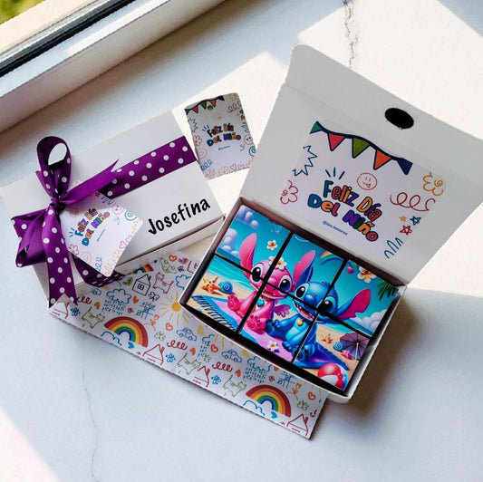 Cajita Puzzle Dulce Personalizada
