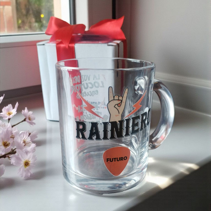 Taza de Vidrio Templado Personalizada