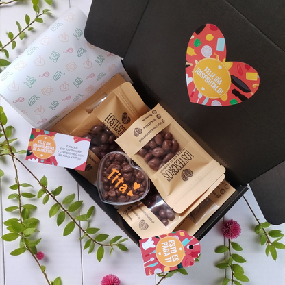 Box con Corazón de Acrílico