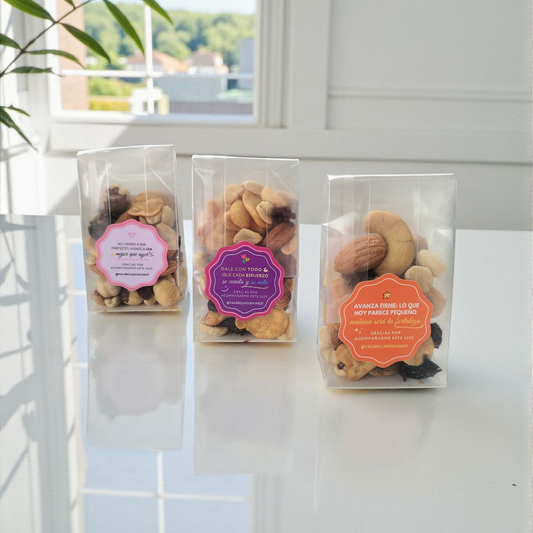Sachet de Frutos Secos Premium Personalizados 40gr - Regalo Corporativo y Eventos
