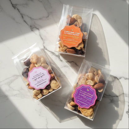 Sachet de Frutos Secos Personalizado 40gr - Recuerdo para Invitados Matrimonio y Fiestas