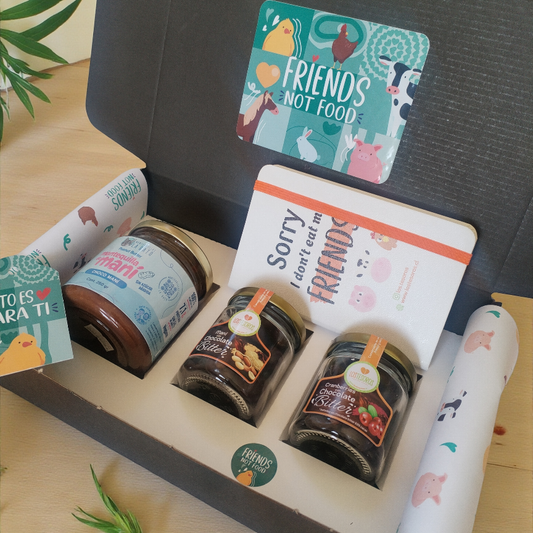 Caja Vegana con Libreta