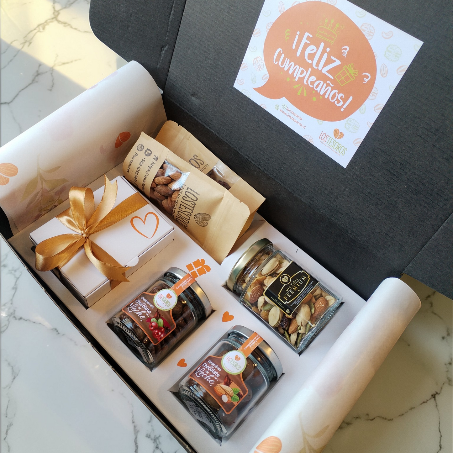 Box la Nonna -  Regalo Gourmet – Frutos Secos y Chocolates