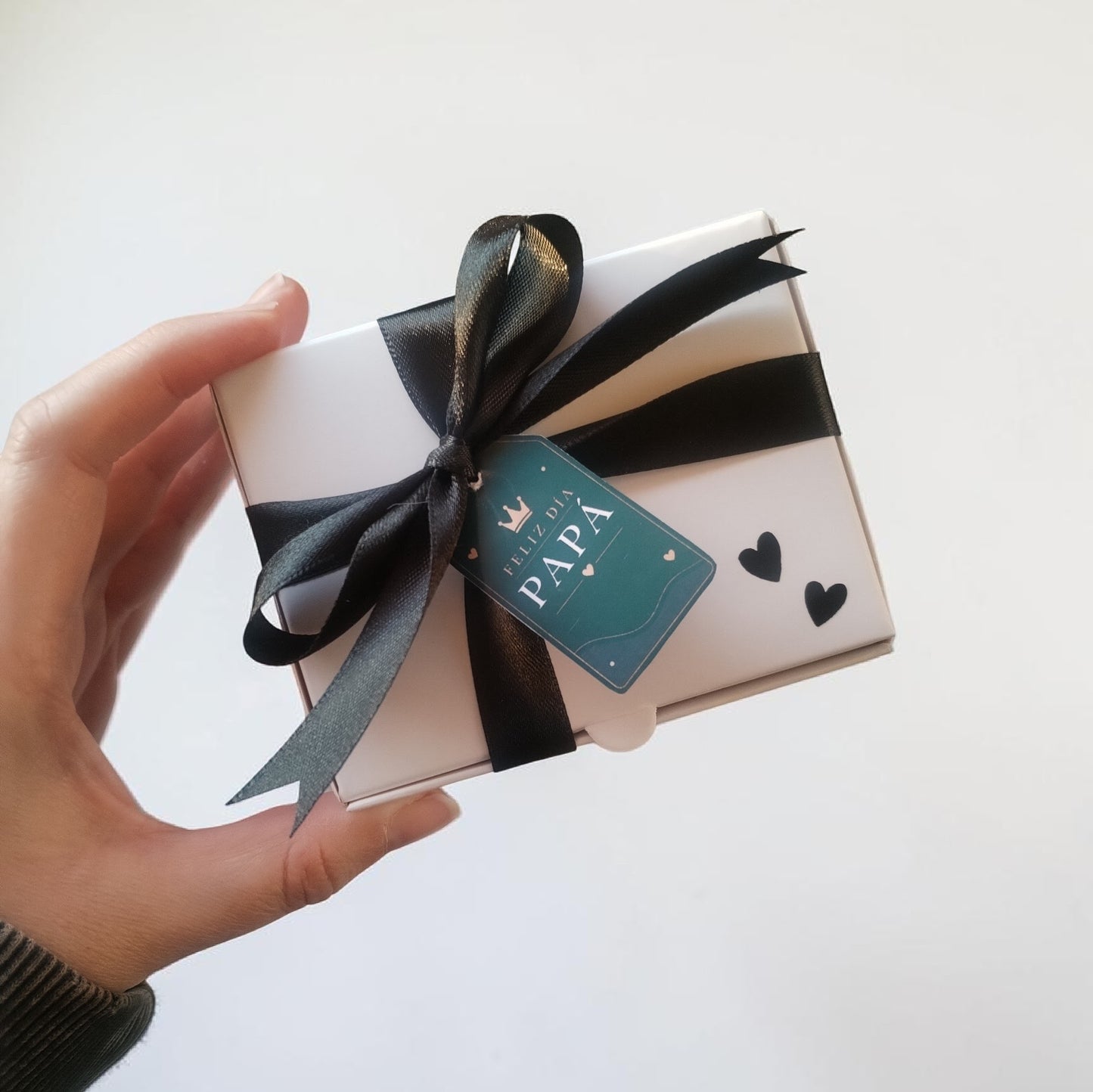 Mini Box Corporativo Premium | Regalo Empresarial Personalizado con Chocolates Gourmet