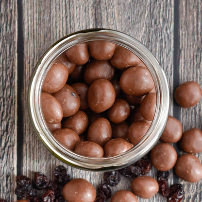 Pasas al Ron con Chocolate de Leche