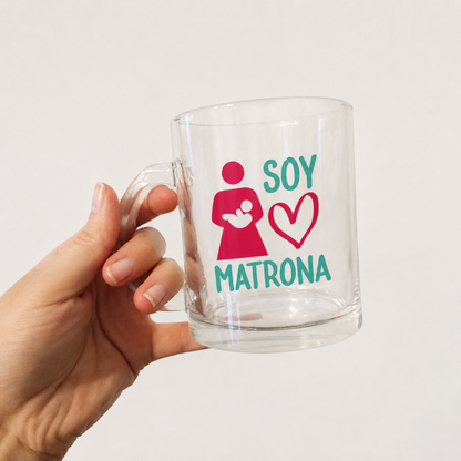 💗 Taza "Soy Matrona" | Regalo Día de la Matrona