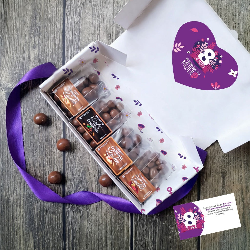 Pack Regalo Día de la Mujer – Mix Chocolate Premium (4 Sobres)