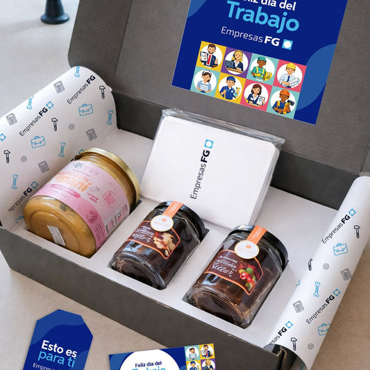 🎁 Box Libreta & Snacks Premium | Día del Trabajador