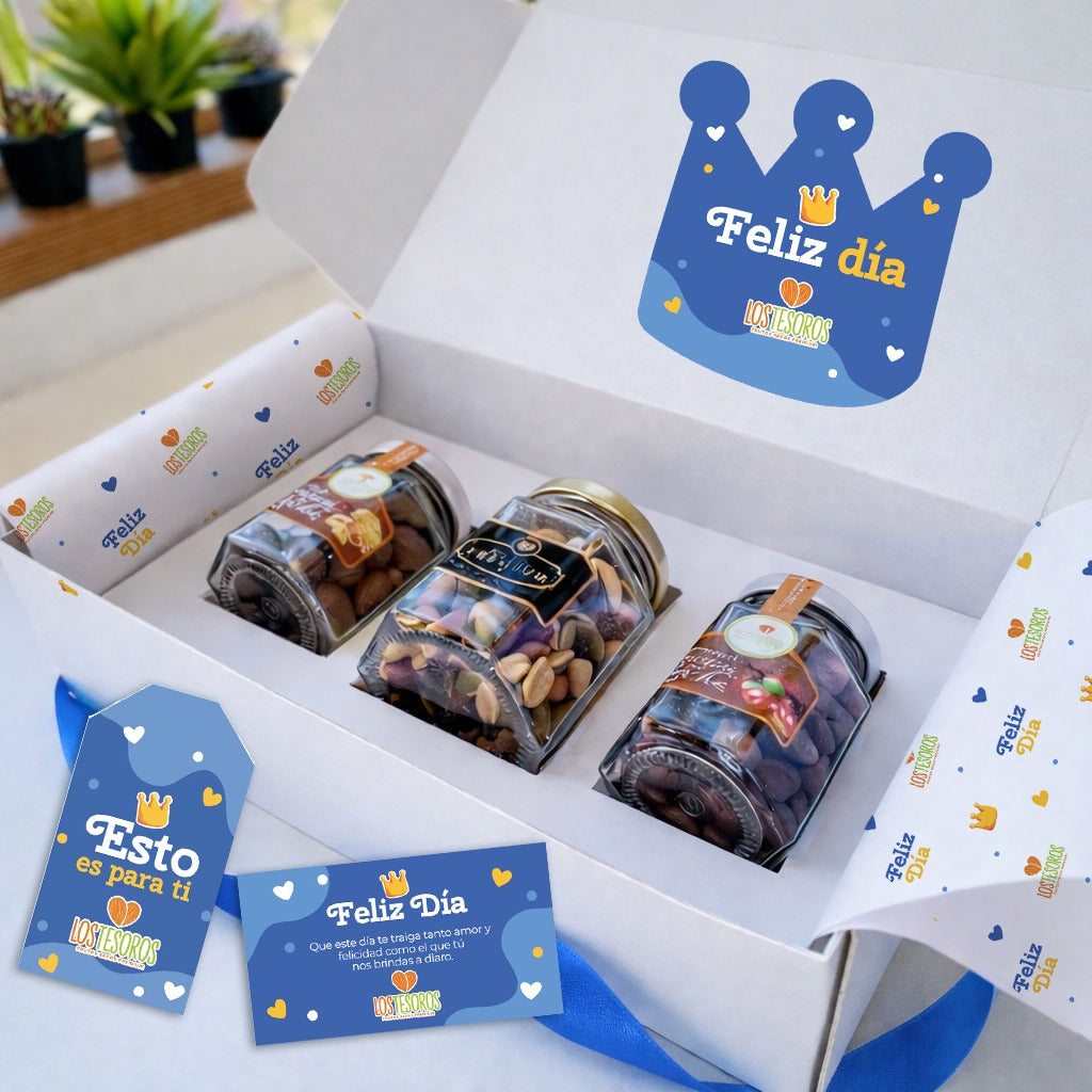 🎁 Caja Tres Delicias Día del Padre Corporativo