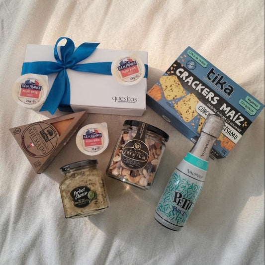 🥂 Tesoro Gourmet | Pack Picoteo Premium + Espumante