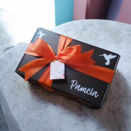 Caja Cinco Delicias | Regalo Gourmet Personalizado con Frutos Secos Premium