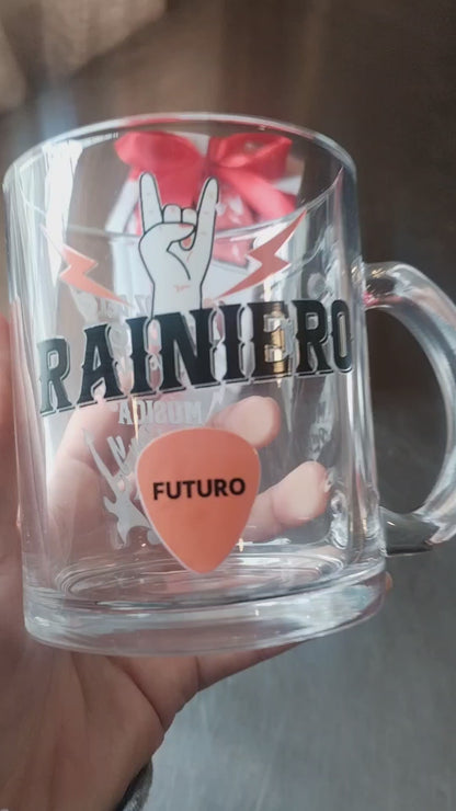 Taza de Vidrio Templado Personalizada