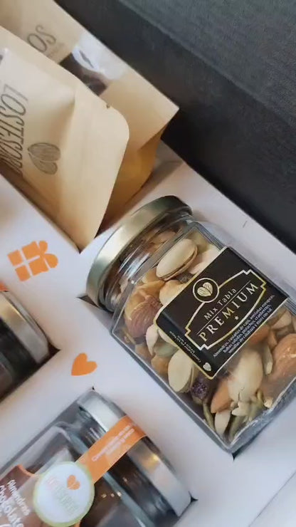 Box la Nonna -  Regalo Gourmet – Frutos Secos y Chocolates