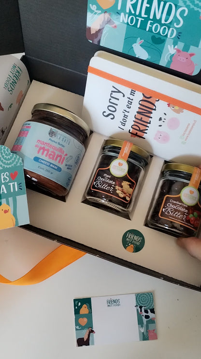 Caja Vegana con Libreta